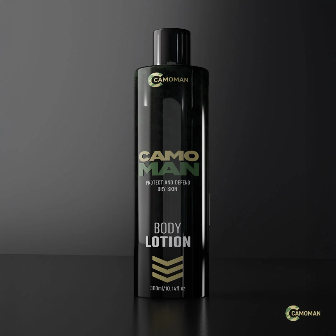 CamoMan BODY LOTION “Enriched with Macadamia Oil” 300ml