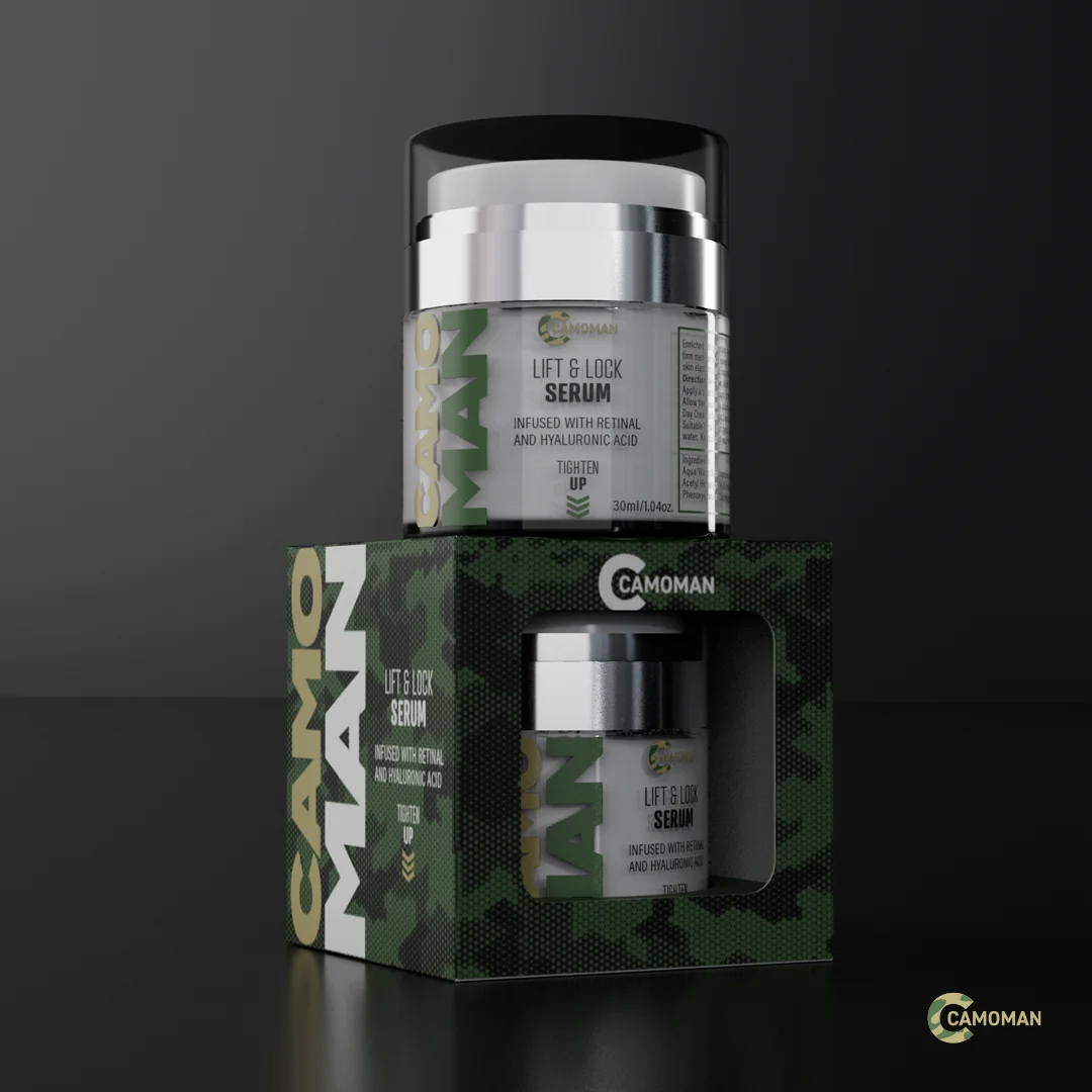 CamoMan LIFT & LOCK SERUM (30ml)