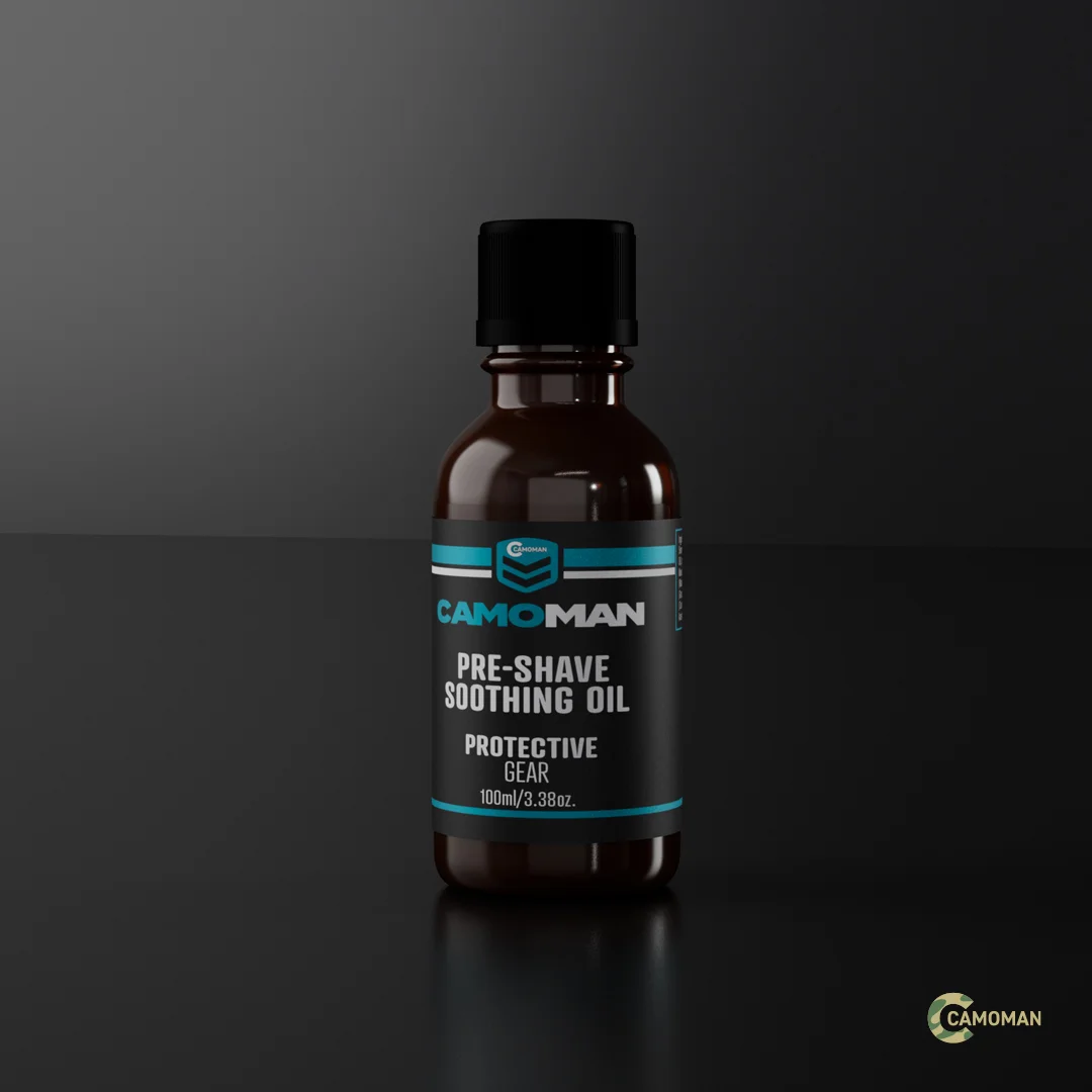 CamoMan Pre-Shave Oil Protective Gear (50ml)