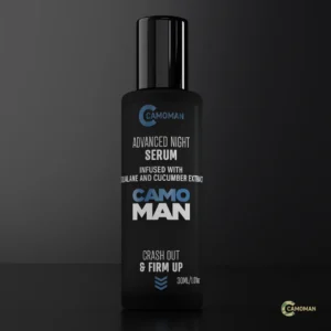 CamoMan Advanced Night Facial Serum with Squalane & Cucumber Extract 30ml